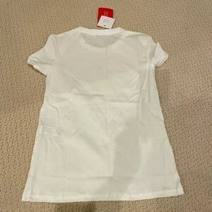 NWT Zara Crew T-Shirt White Sz. XXS